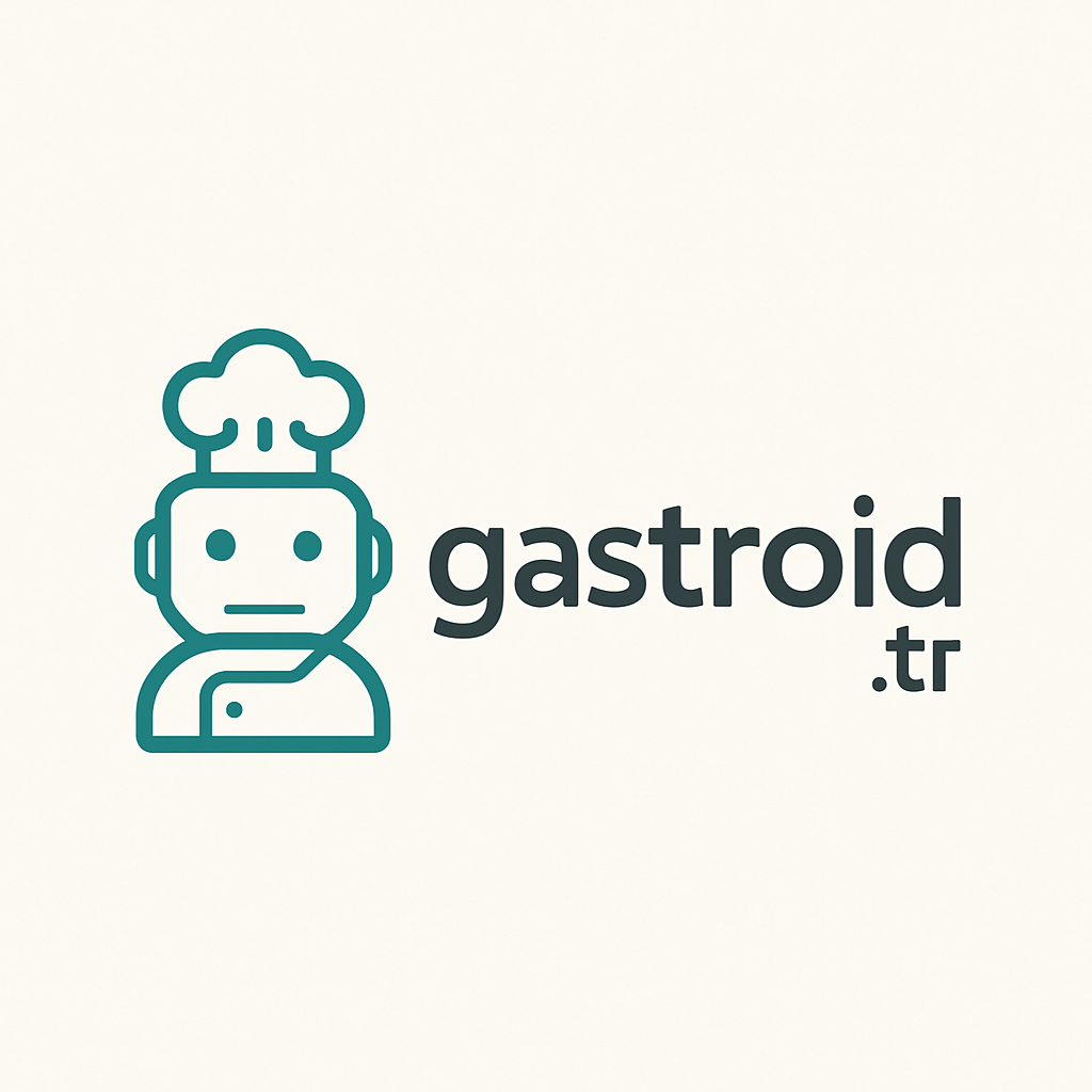 Gastroid.tr – yapay zekâ destekli gastronomi çözümleri logosu