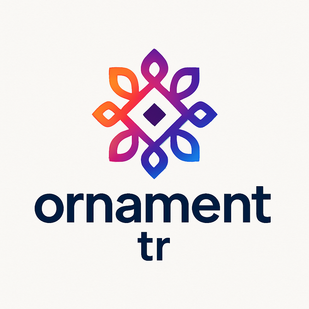 Ornament.tr – motif ve desen temalı dekoratif logo